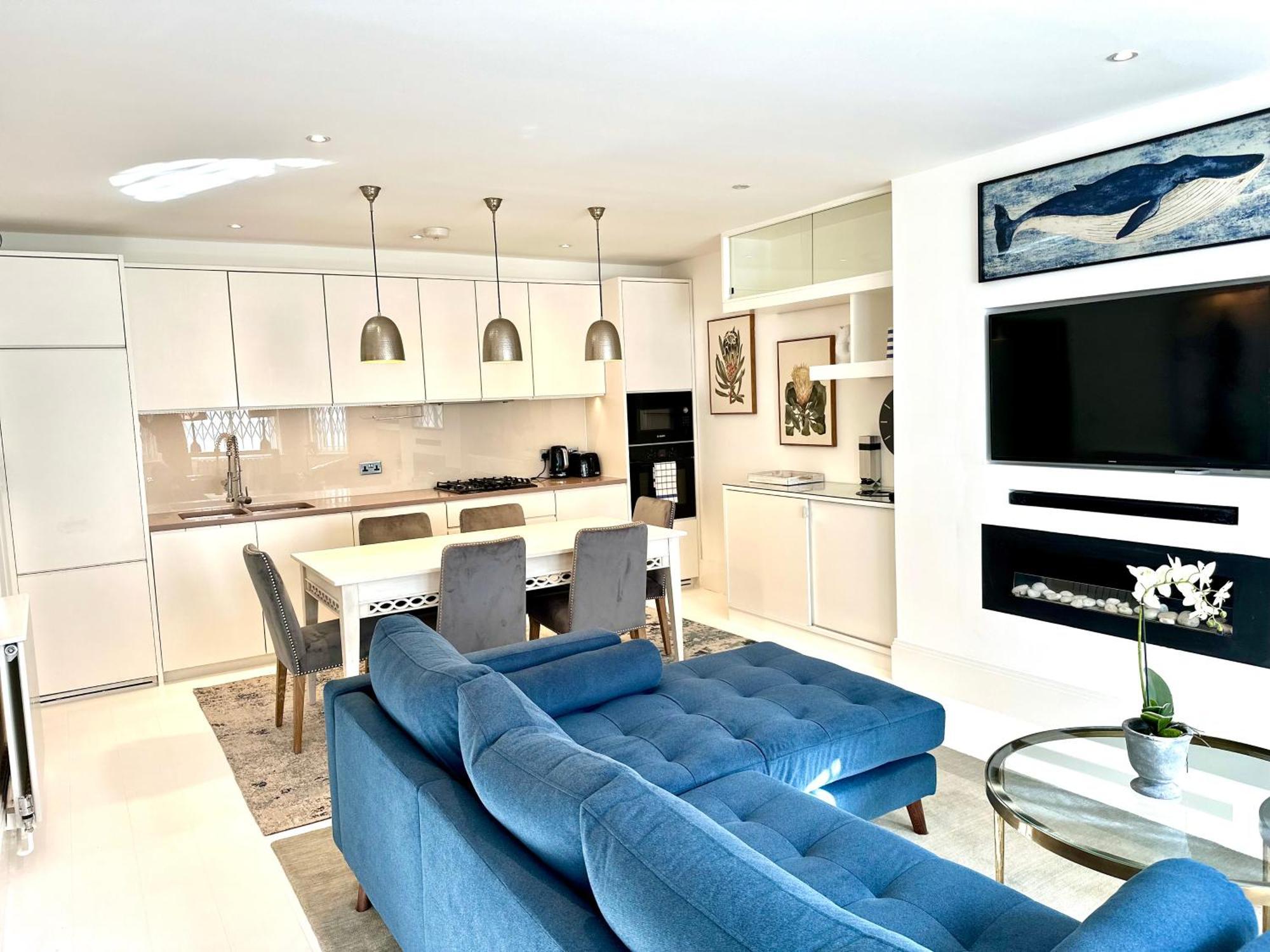 Stylish Apartment With Bbq Kensington London Exteriör bild